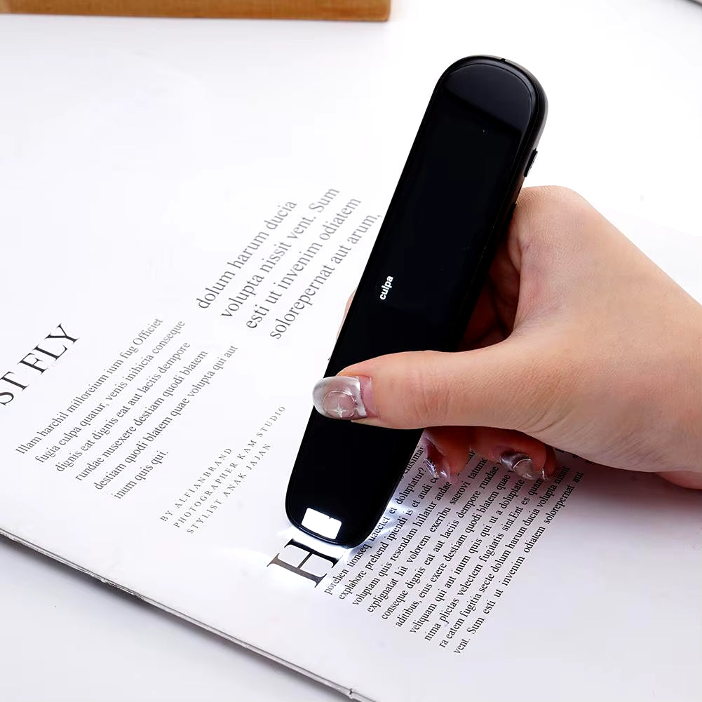 Student Mobile Scanning Reading Pen with Language Translation Portable Scan Reader Pen for Multilingual Translation