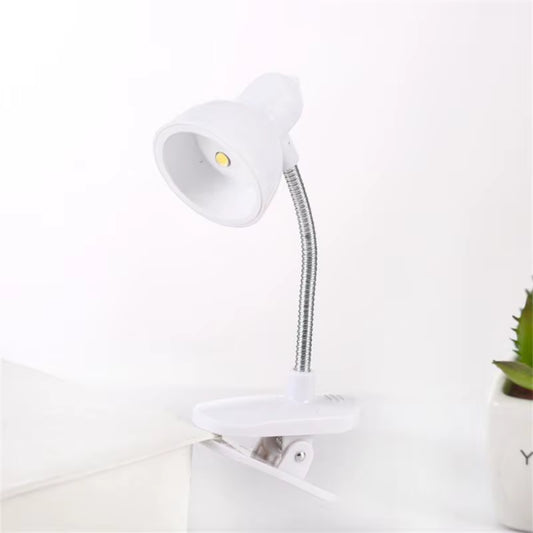 Cute Mini Lamp to Read Book Eye Protection Rotatable Reading Lamp with Clamp Reading Lights for Books Desk Table Bedroom