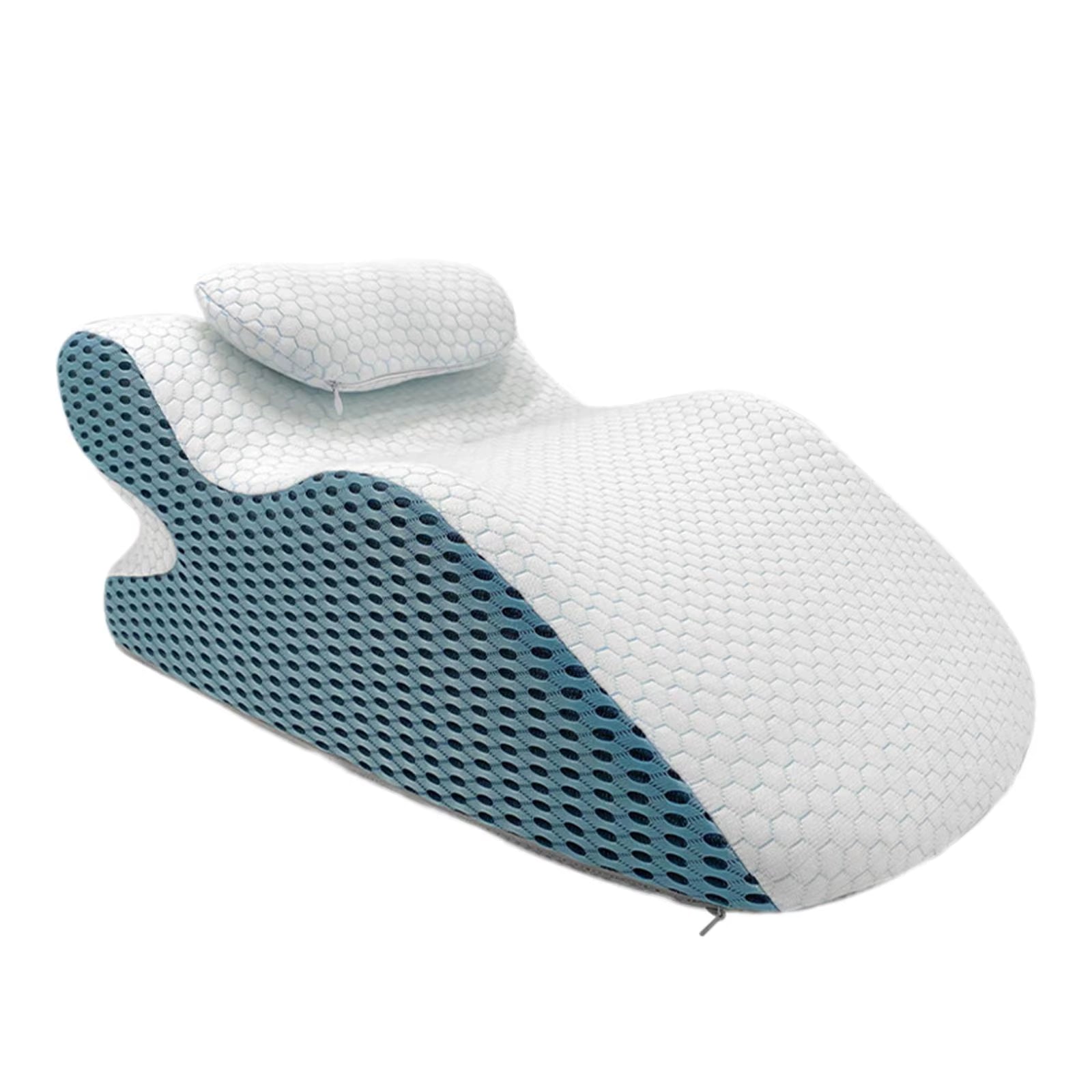 Face down Pillow Prone Pillow Washable Memory Foam Pillow Ergonomic Support Pillow Wedge Pillow Sleeping Relaxing Reading