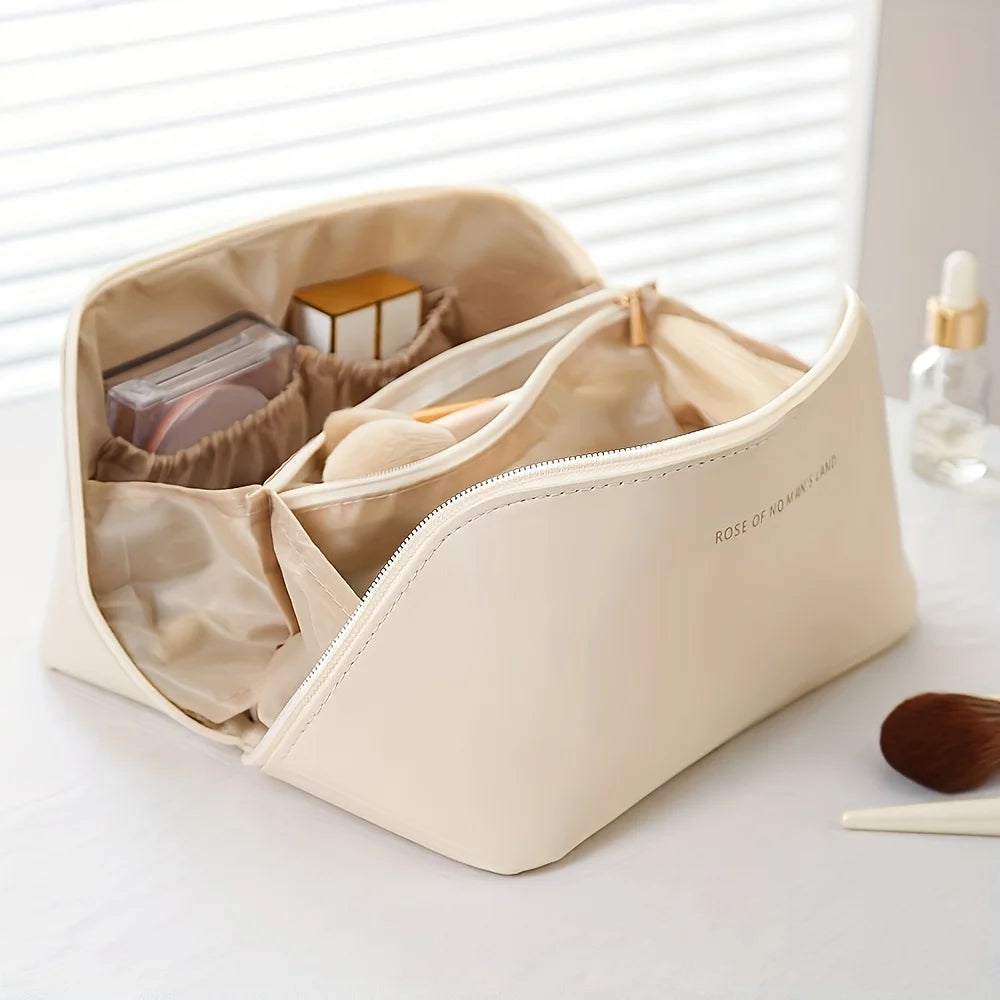 Makeup Organizer Female Toiletry Kit Bag Make up Case Storage Pouch Luxury Lady Box, Cosmetic Bag, Organizer Bag for Travel Zip