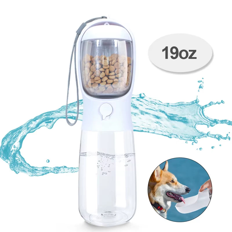 Portable Water Bottle for Dogs Puppy Drinking Bottle Travel Pet Drinker Leakproof Dog Bowl Food Containers Dog Accessories