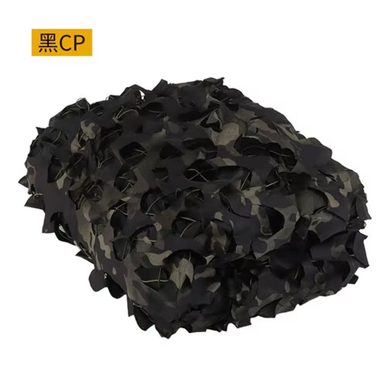 Outdoor Camouflage Net Mountain Camping Tactical anti UV Outdoor Camouflage Netting 1.5*2M