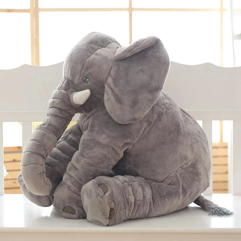 Drop Shipping Soft Elephant Plush Large Elephant Toys Stuffed Animals Plush Toys Friend Plush Doll Infant Toys Birthday Gift