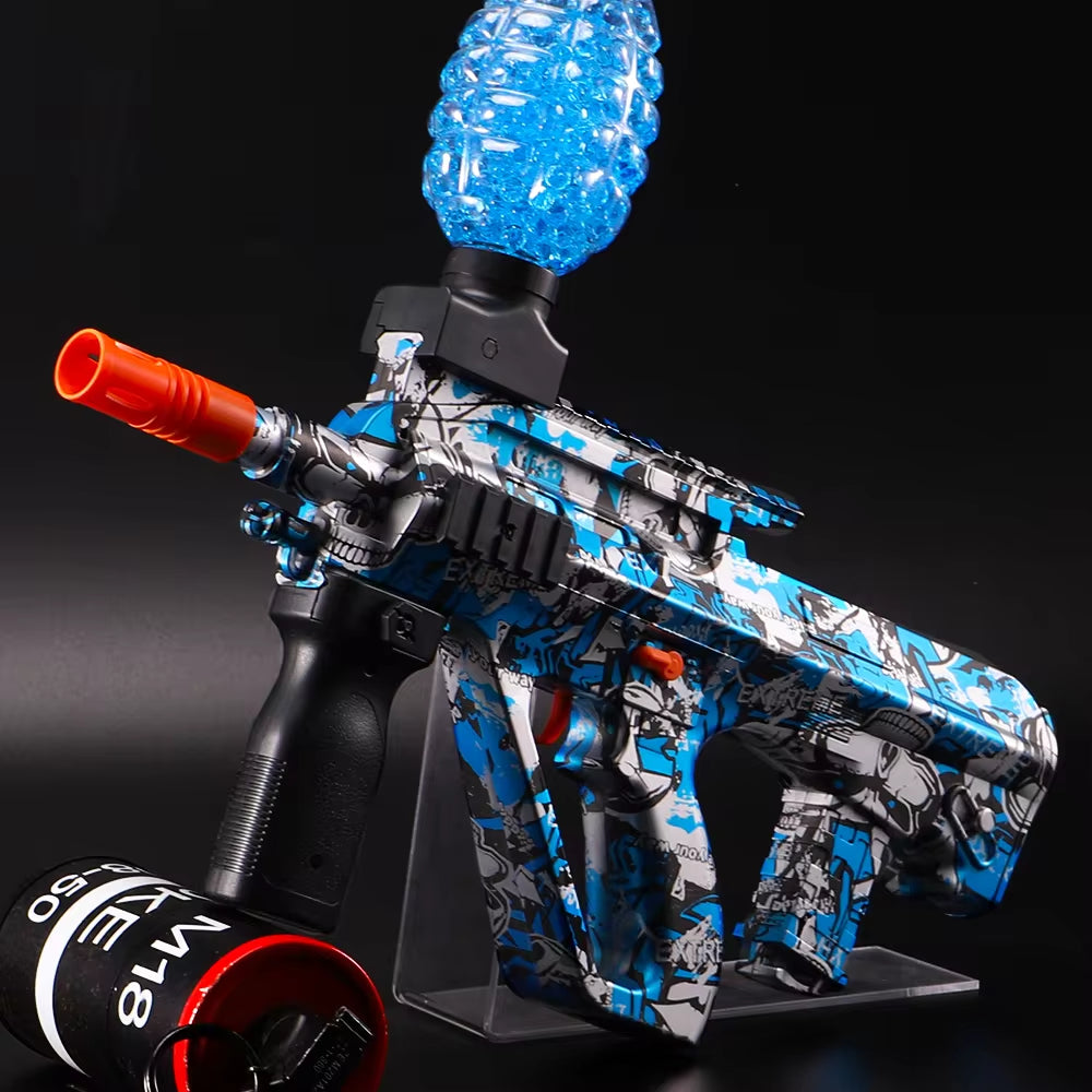 High-Speed AUG Electric Ball Blaster - Fun for Kids and Adults, Outdoor Game Parties （Excluding Water Bombs)