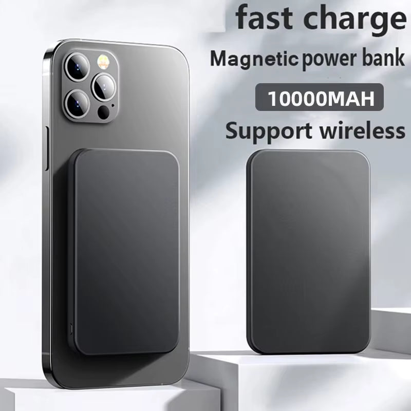 10000Mah Magnetic Wireless Power Bank Portable 5000Mah USB C Fast Charging External Battery Charger for Iphone 15 Xiaomi Samsung