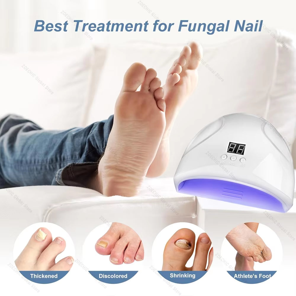 Fungal Nail Laser Device Repair Fast Nails Fungus Onychomycosis Repair Toenail Fingernail Removes Nail Fungus Foot Care Device