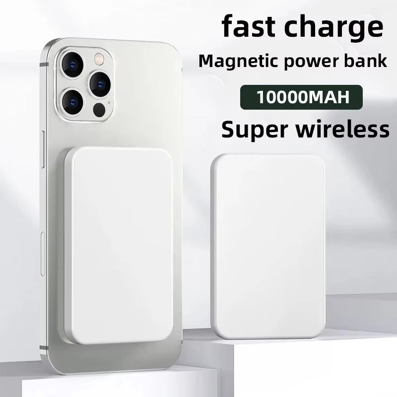 10000Mah Magnetic Wireless Power Bank Portable 5000Mah USB C Fast Charging External Battery Charger for Iphone 15 Xiaomi Samsung