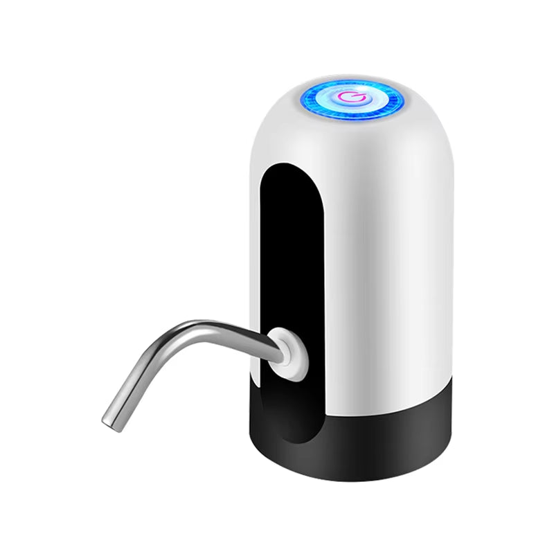 Mini Barreled Electric Liquid Bottle Pump USB Charge Automatic Portable Home Drinking Water Dispenser