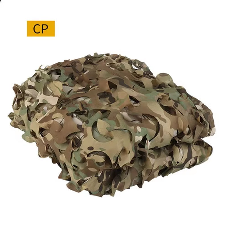 Outdoor Camouflage Net Mountain Camping Tactical anti UV Outdoor Camouflage Netting 1.5*2M