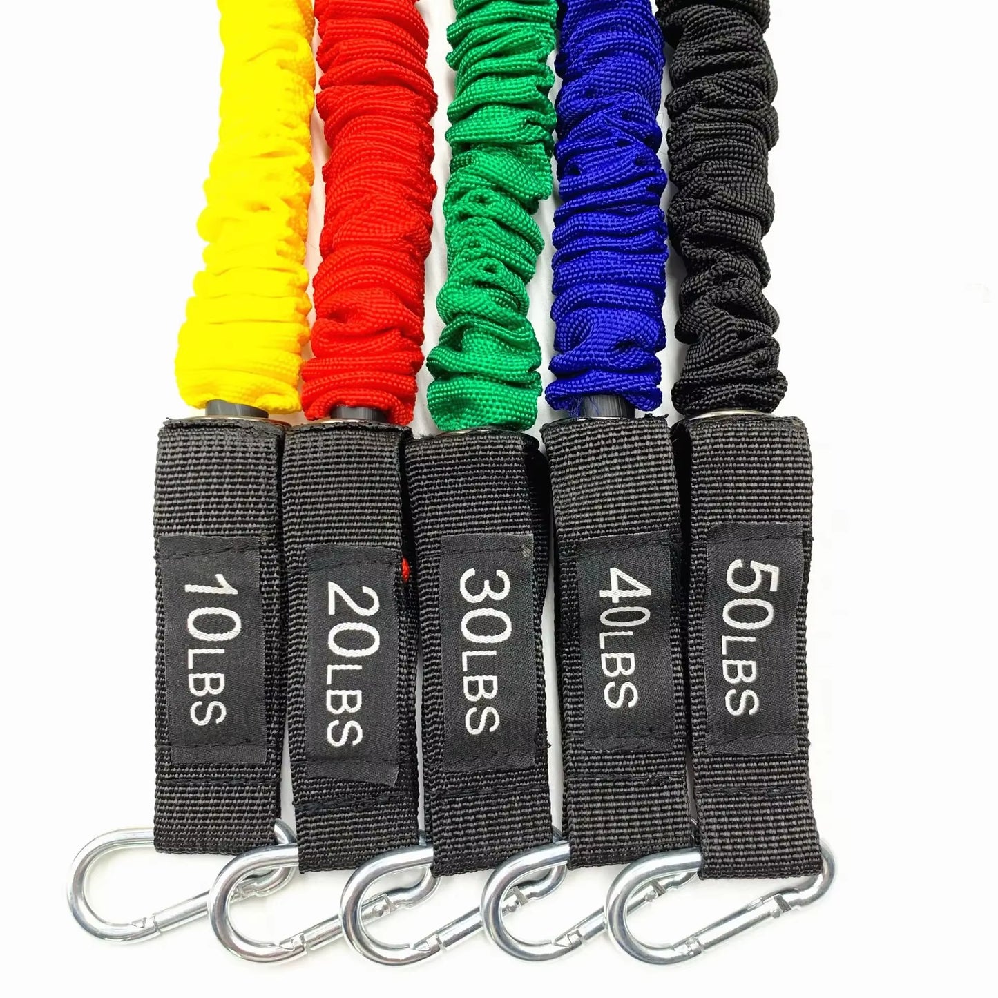 150Lbs Resistance Bands Set 11Pc Home Gym Equipment Weight Training Fitness Elastic Rubber Bands Workout Expander