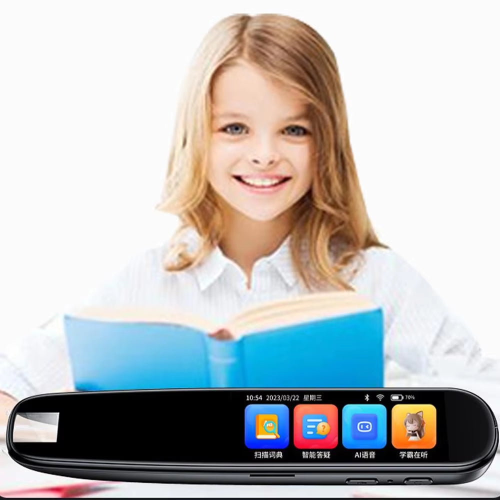 Student Mobile Scanning Reading Pen with Language Translation Portable Scan Reader Pen for Multilingual Translation