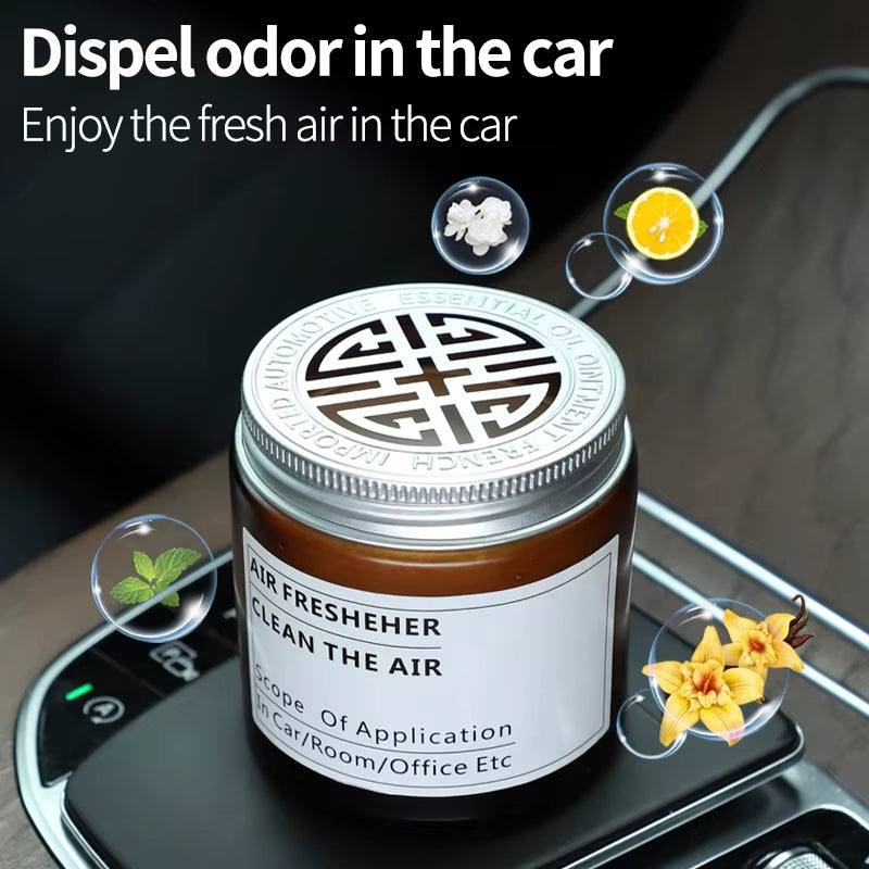 Car Cup Holder Home Solid Balm Car Car Decoration Car Fragrance Car Deodorant Air Freshing Agent Lasting