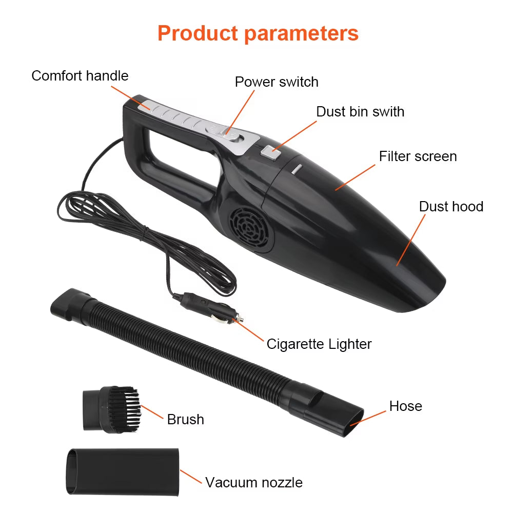 Handheld Vaccum Cleaners Car Cleaner 12V 120W