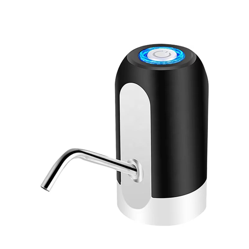 Mini Barreled Electric Liquid Bottle Pump USB Charge Automatic Portable Home Drinking Water Dispenser