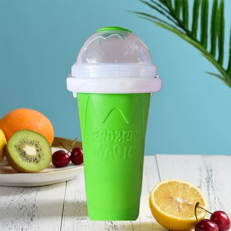 Pinch Cup a Pinch into Ice Cup Net Red Refrigeration Cup Smoothie Cup Summer Shake Home Smoothie Cup Summer