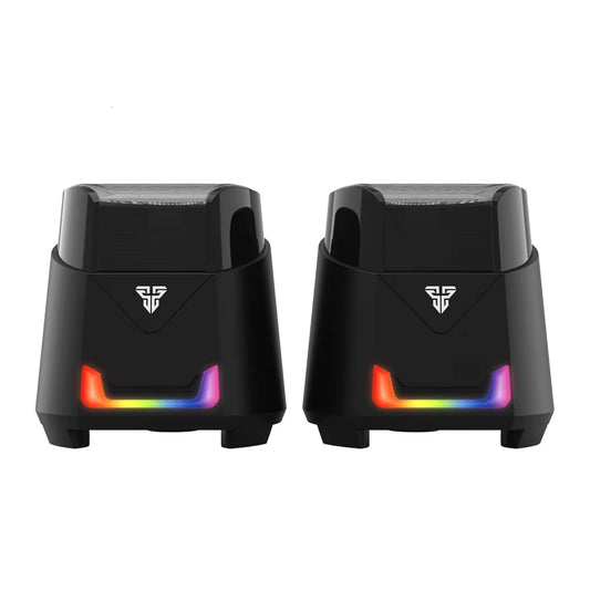 HELLSCREAM GS205 Gaming Speakers USB and 3.5MM Plug Mini Wired RGB Speakers for PC LAPTOP Speakers Gamer