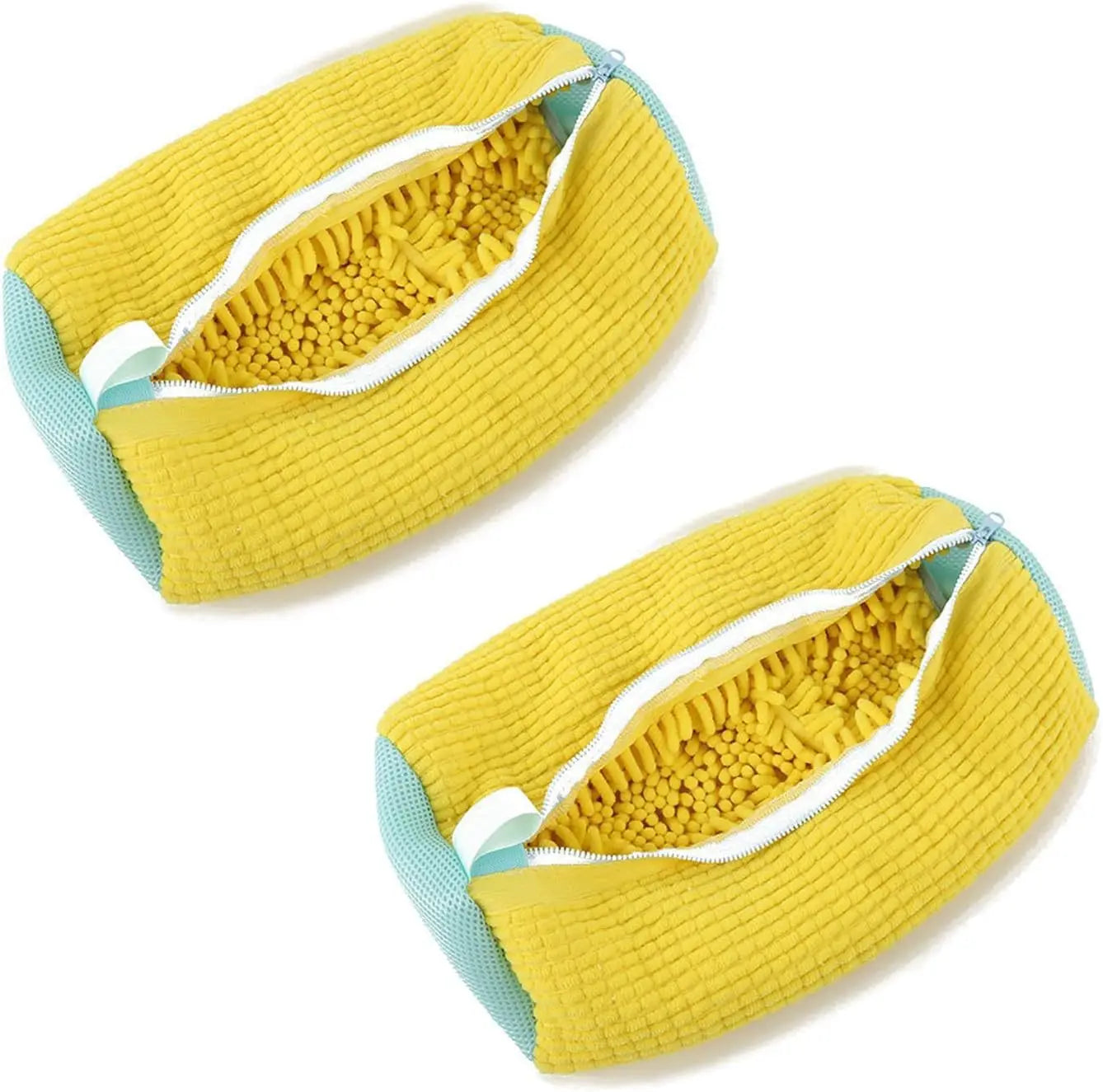 1/2PCS Washing Shoes Bag Cotton Laundry Fluffy Fibers Easily Remove Dirt Washing Bags Anti-Deformation Shoes Clothes Organizer