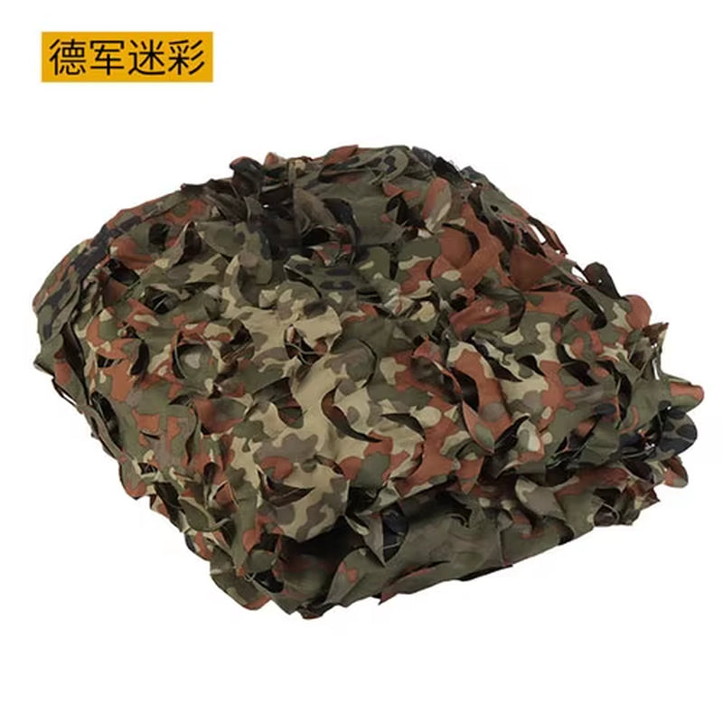 Outdoor Camouflage Net Mountain Camping Tactical anti UV Outdoor Camouflage Netting 1.5*2M