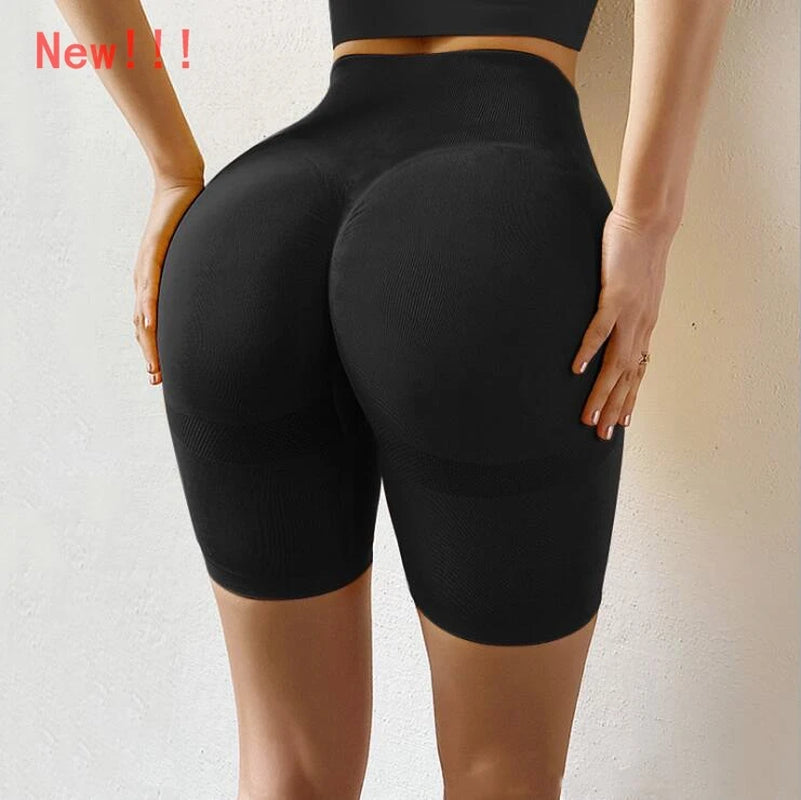 Seamless Women Gym Set Long Sleeve Top Belly Control High Waist Sport Leggings Gym Clothes Girls Tracksuit Sport Suit Sportwear