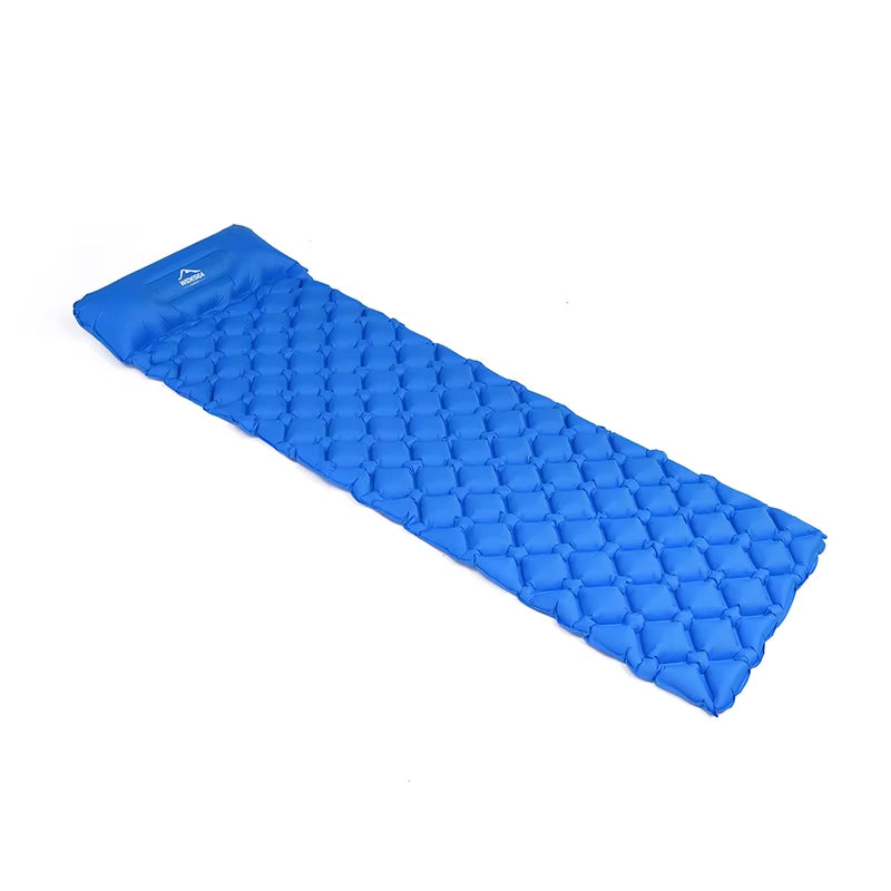 Camping Sleeping Pad Inflatable Air Mattresses Outdoor Mat Furniture Bed Ultralight Cushion Pillow Hiking Trekking